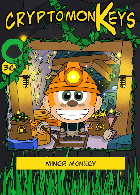 card 36 - miner monkey