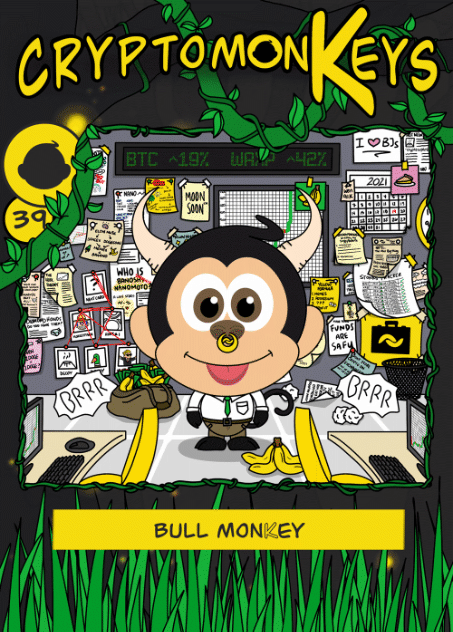 card 30 - bull monkey