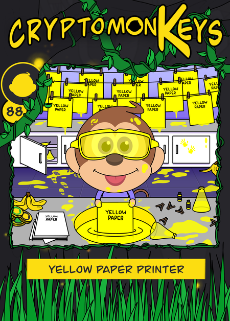 Yellow Paper Printer